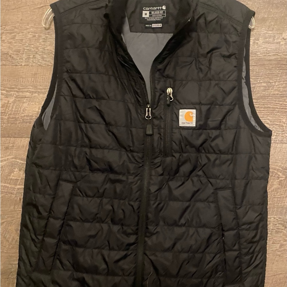 Carhartt Men's Black Quilted Vest